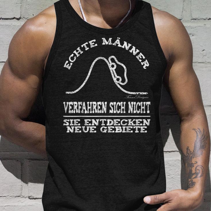 Real Car Slogan Tank Top Geschenke für Ihn