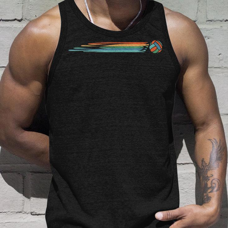 Retro Beacholleyball olleyball Tank Top Geschenke für Ihn