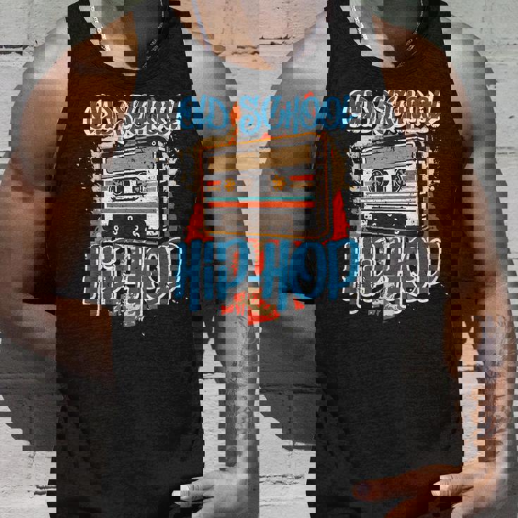 Retro Old School Hip Hop 80S 90S Graffiti Cassette Camiseta sin mangas Regalos para él