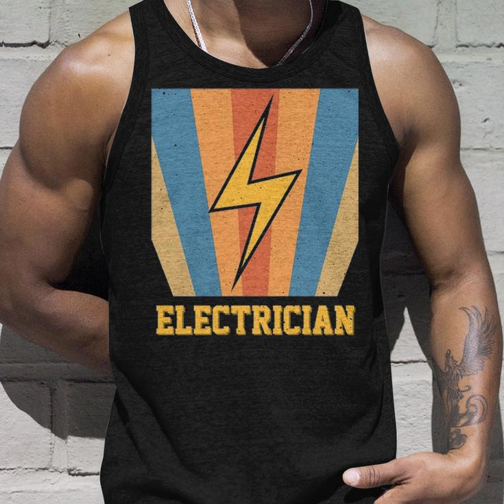 Retro Vintage 70S Electrician Tank Top Gifts for Him