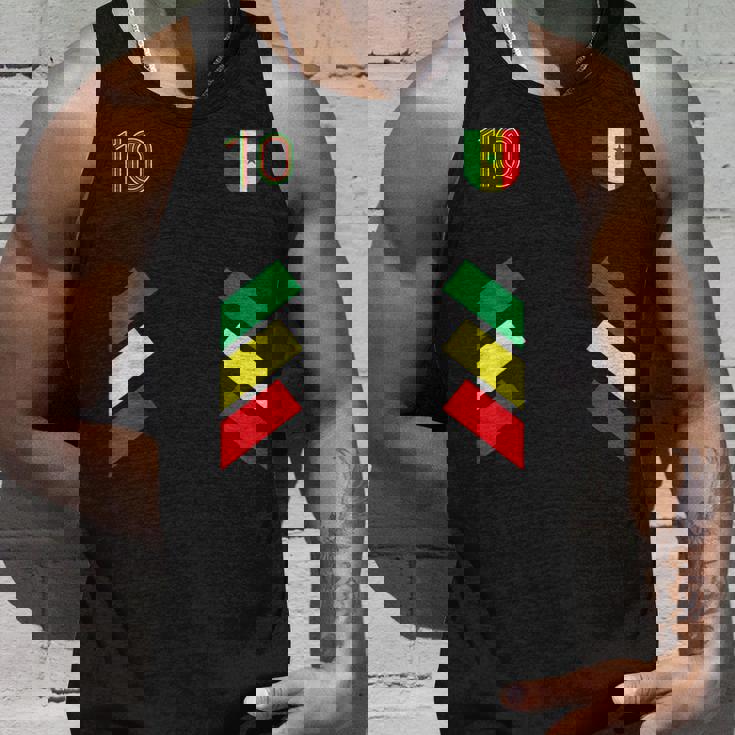 Retro10 Senegal Football Senegal Bandera De Senegal Camiseta sin mangas Regalos para él