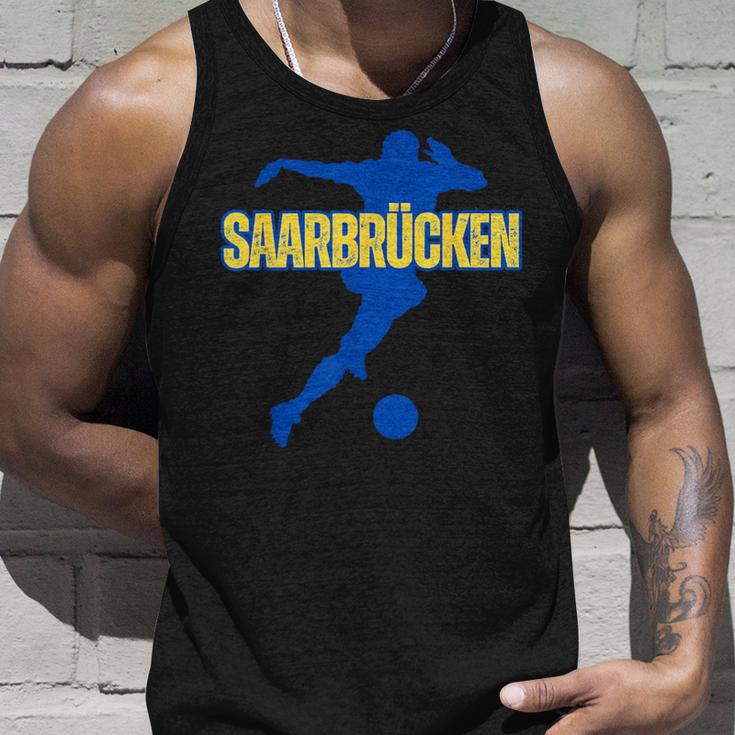 Saarbrücken Football Home Fan Saarland Stadium Tank Top Geschenke für Ihn