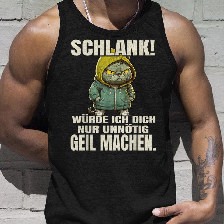 Schlank Würde Ich Dich Nur Unnecessary Geil Machen Tank Top Geschenke für Ihn