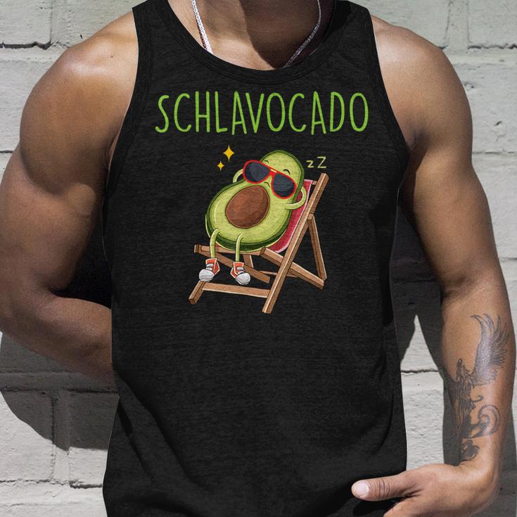 Schlavocado Avocado Sleep Pyjamas Sleeping Tank Top Geschenke für Ihn