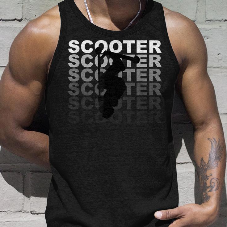 Scooter Freestyle Stunt Scooter Slogan Skatehalle Tank Top Geschenke für Ihn