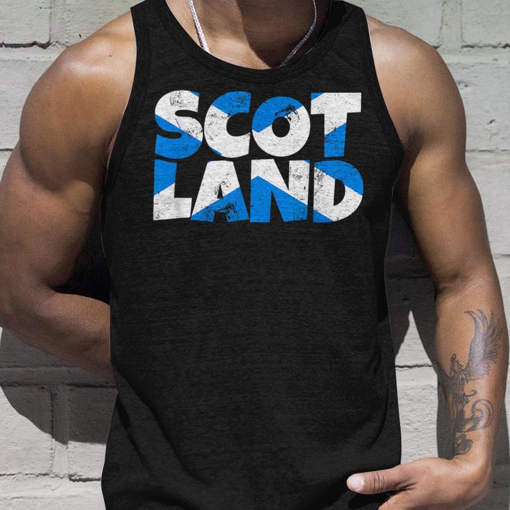 Scotland Flags Scotland Tank Top Geschenke für Ihn