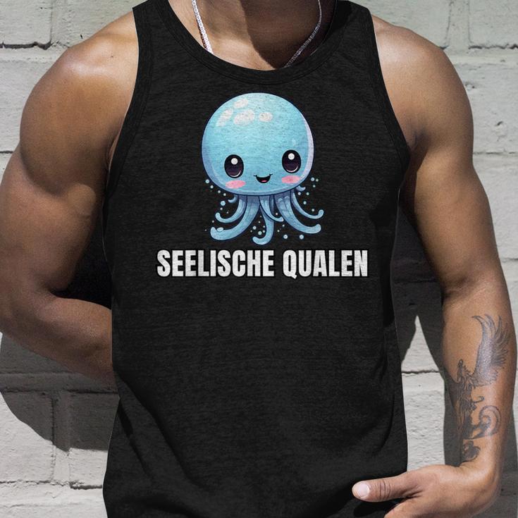 Seelische Qualen Seelische Quallen Lustiges Tank Top Geschenke für Ihn