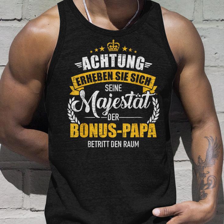 Seine Majestät Bonus Papa Slogan Tank Top Geschenke für Ihn