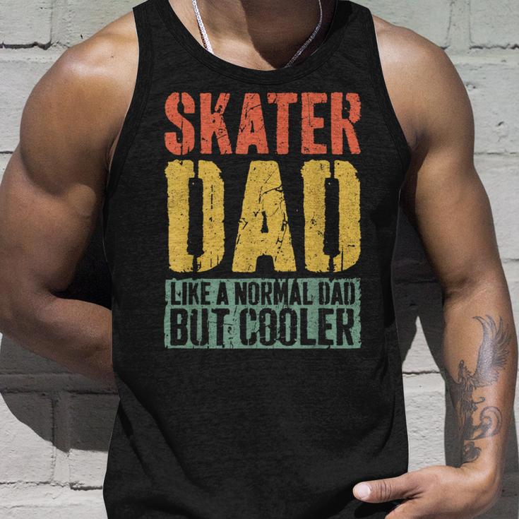 Skater Dad Para El Día Del Padre Skater Dad Camisa Camiseta sin mangas Regalos para él