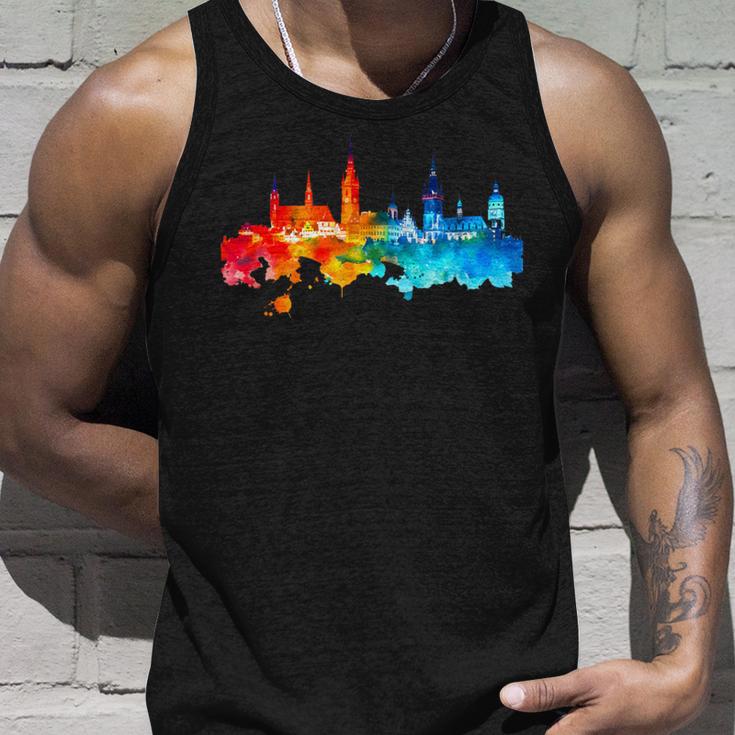 Skyline Nuremberg Tank Top Geschenke für Ihn