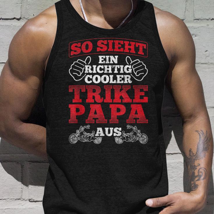 So Sieht Cooler Trike Papa Ausater Trike Tank Top Geschenke für Ihn