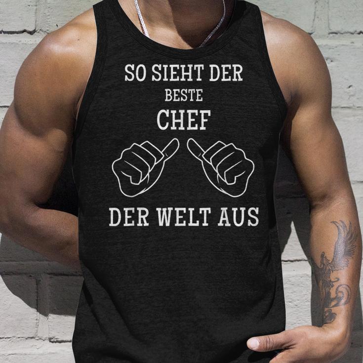 So Sieht Der Beste Chef Der Welt Aus Tank Top Geschenke für Ihn