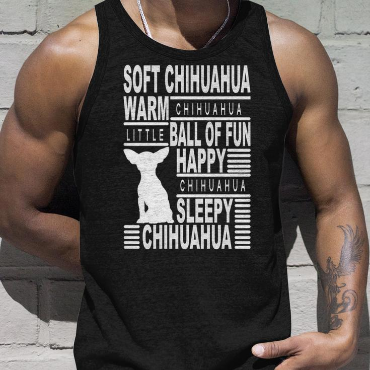 Soft Chihuahua Little Chihuahua Sleepy Chihuahua Tank Top Gifts for Him