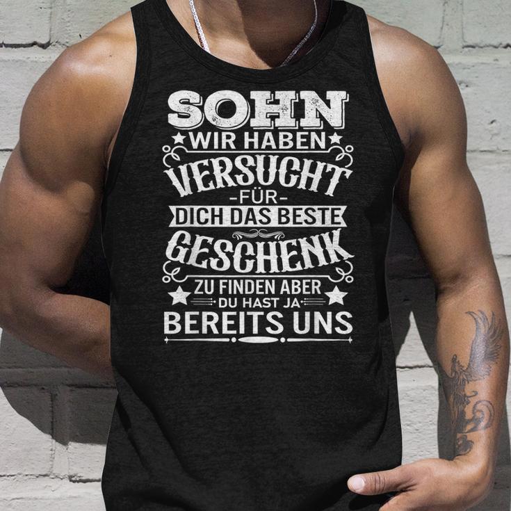 Sohn Wir Habenersucht Das Beste Geschenk Zu Finden Tank Top Geschenke für Ihn