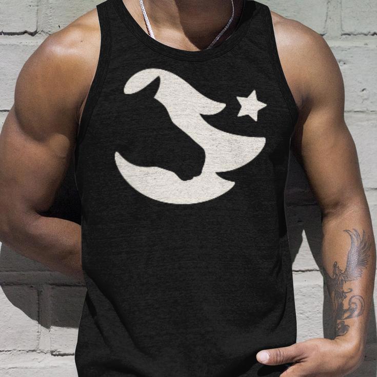 Stalles Weißes Stern-Logo Tank Top Geschenke für Ihn