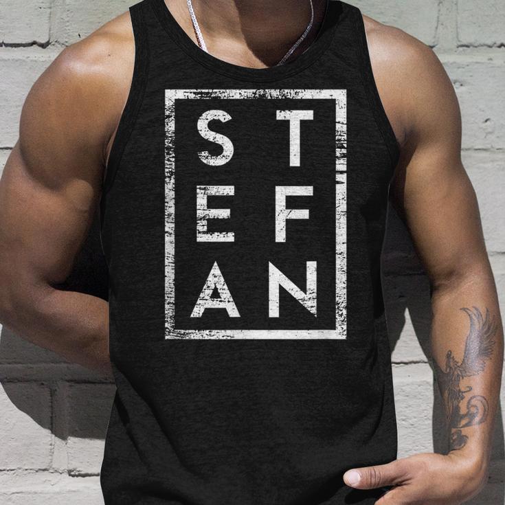 Stefan Minimalism Tank Top Geschenke für Ihn