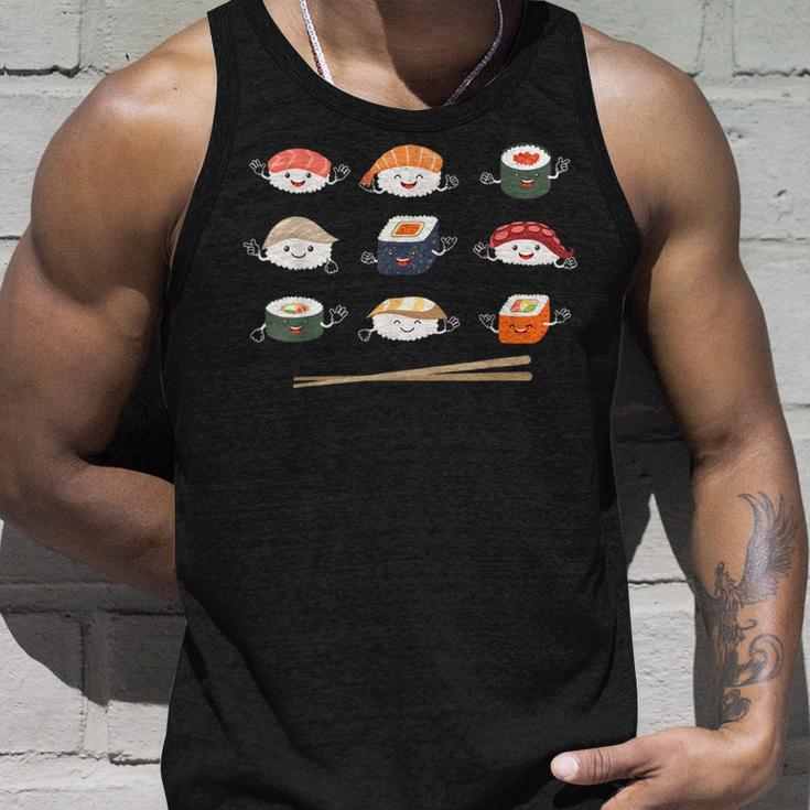 Sushi Liebhaber Geschenk Sushi Lustige Sushi Roll Kawaii Japanisch Tank Top Geschenke für Ihn