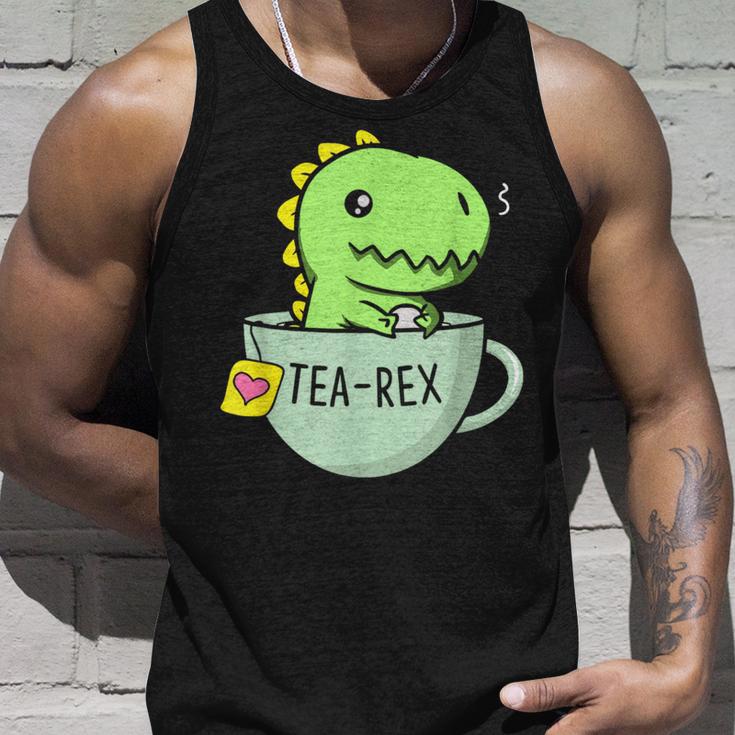 Tea Rex Niedlicher Dinosaurier Tyrannosaurus Rex In Einer Tasse Tank Top Geschenke für Ihn