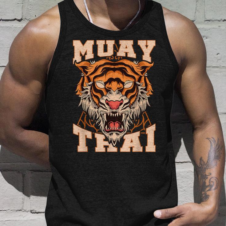 Thai Boxer Tiger Muay Thai Tank Top Geschenke für Ihn