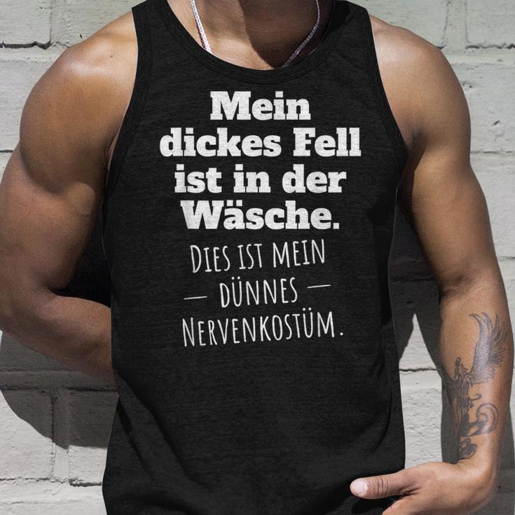 Thick Fur Ist In Der Wäsche Dies Mein Dünnes Nerve Costume Tank Top Geschenke für Ihn