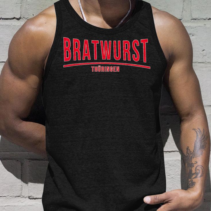 With Thüringer Bratwurst Selbst Mache Bratwurzepzepte Rostbrätl Tank Top Geschenke für Ihn