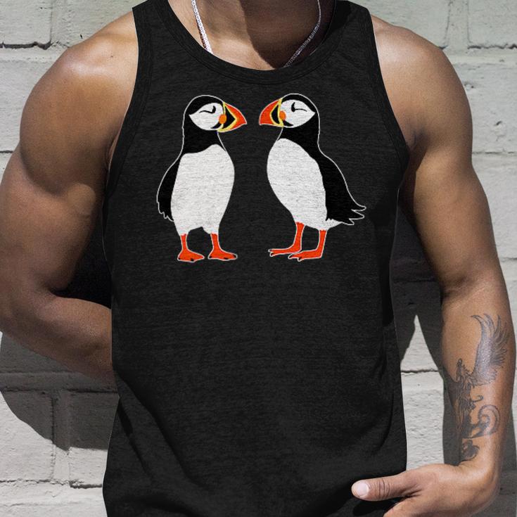 Two Cute Puffin Tank Top Geschenke für Ihn