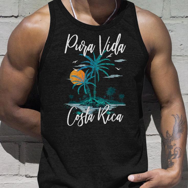Vacaciones Familiaresintage En Costa Rica Playa Puraida Camiseta sin mangas Regalos para él