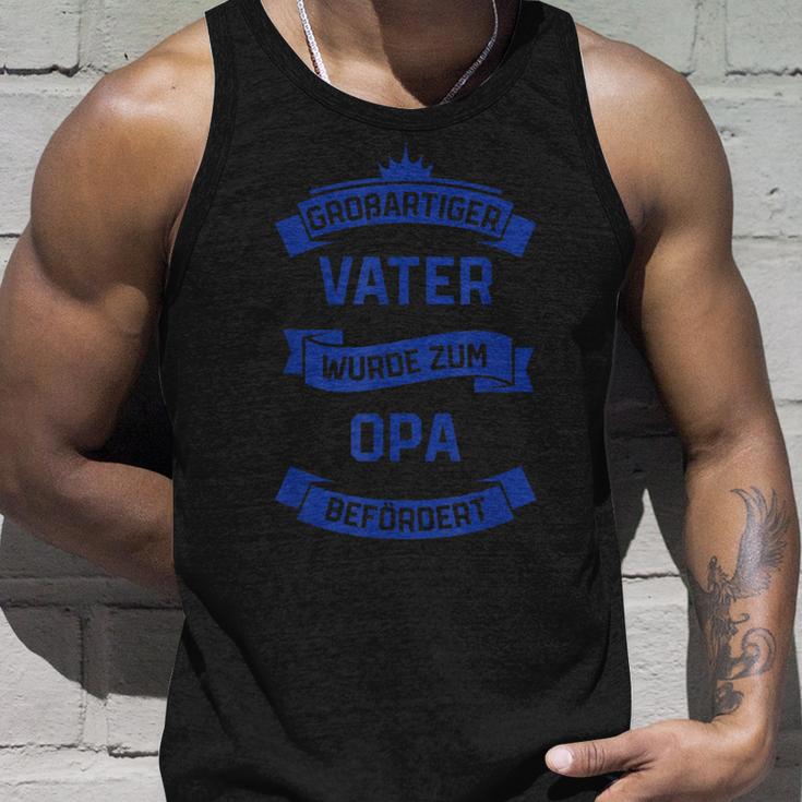 Vater Opa Papa Wird Zum Opa Befördert Ii Tank Top Geschenke für Ihn