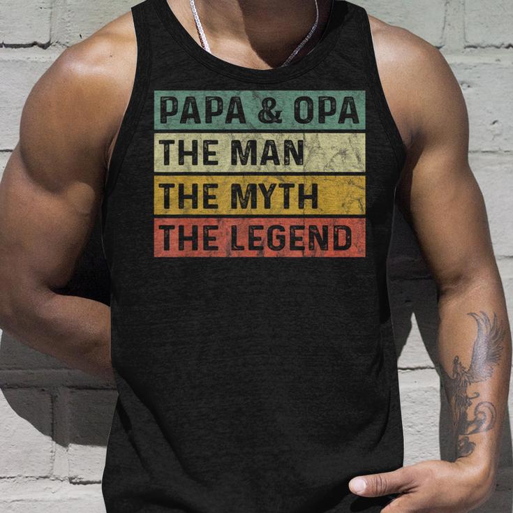 Vatertag Papa Father Day Männer Herren Papi Kinder Tank Top Geschenke für Ihn