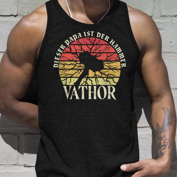 Vathor Dieser Papa Ist Der Hammeriking Slogan Father S Tank Top Geschenke für Ihn