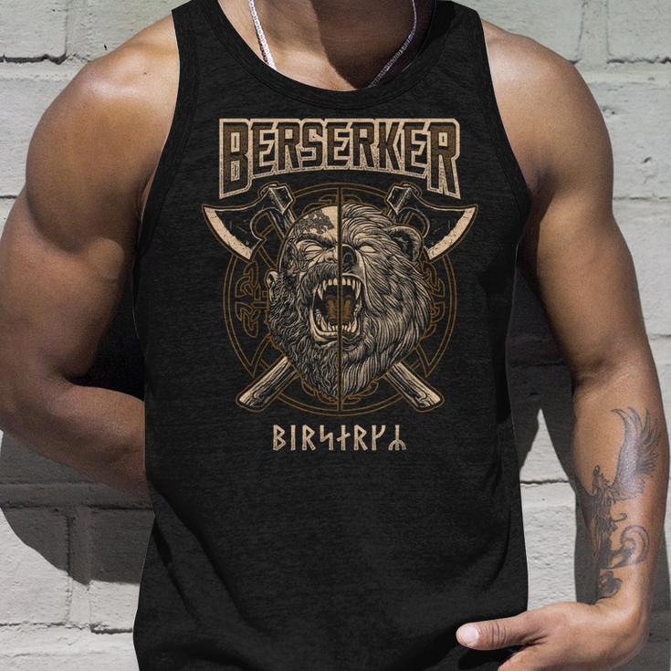 Viking Berserker Norse Pagan Bear Warrior Tank Top Geschenke für Ihn