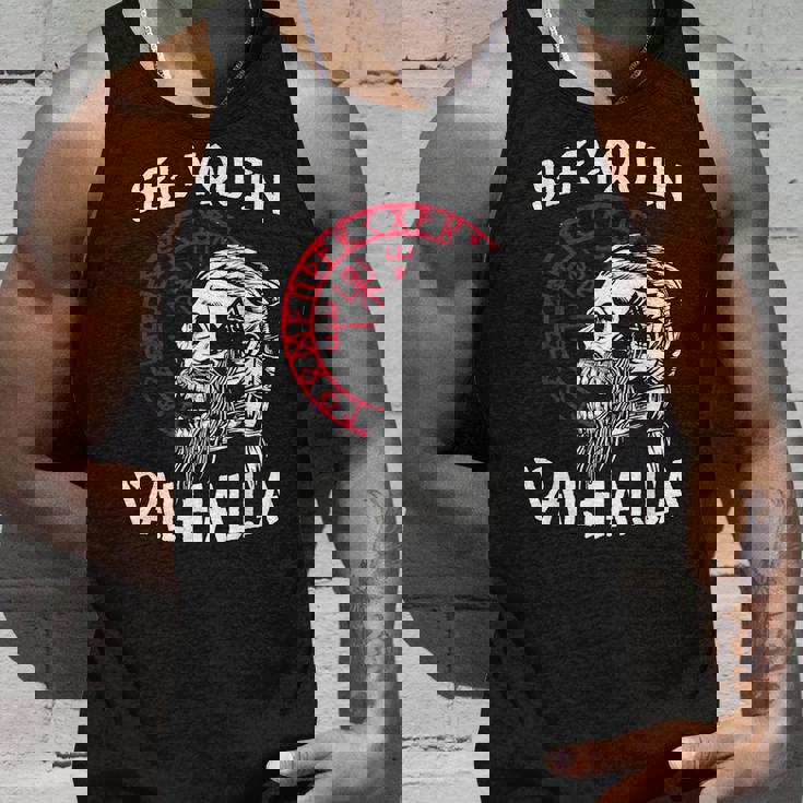 Viking Nosemos Enalhalla Rune Fitness Sport Camiseta sin mangas Regalos para él