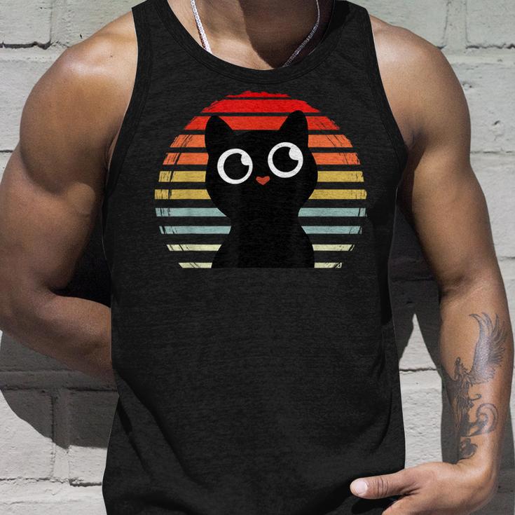 Vintage Cat Tank Top Geschenke für Ihn