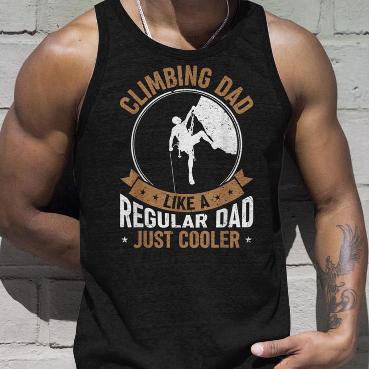 Vintage Climbing Dad Bouldering Climber Rock Climbing Dad Tank Top Geschenke für Ihn