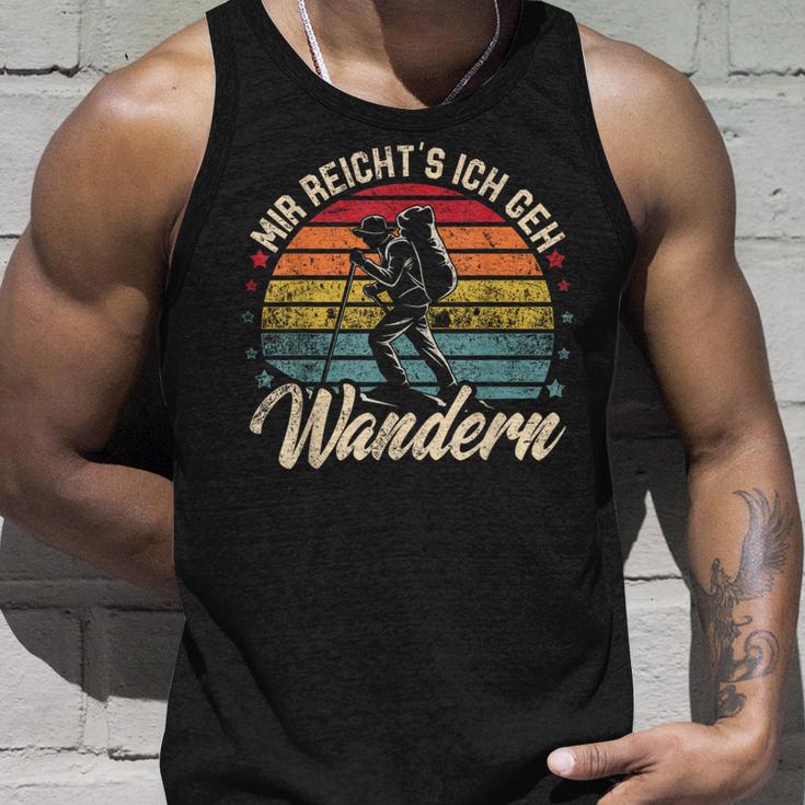 Vintage Mir Reicht's Ich Geh Wander Tank Top Geschenke für Ihn