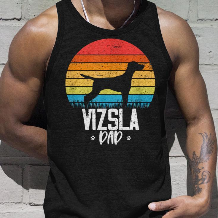 Vizsla Hund Papa Papa Für Eltern Tank Top Geschenke für Ihn