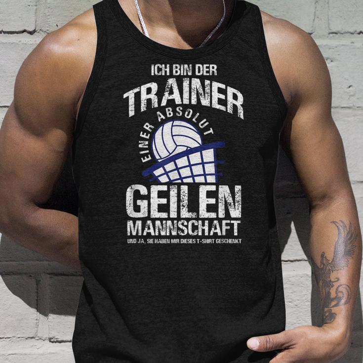 Volleyball Trainer Coacholleyball Team Tank Top Geschenke für Ihn