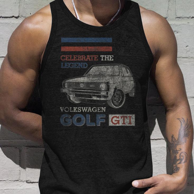 Vw Gti Legend Blue Tank Top Geschenke für Ihn