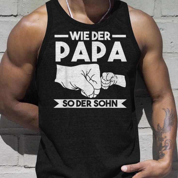 Wie Der Papa So Der Sohn Tank Top Geschenke für Ihn