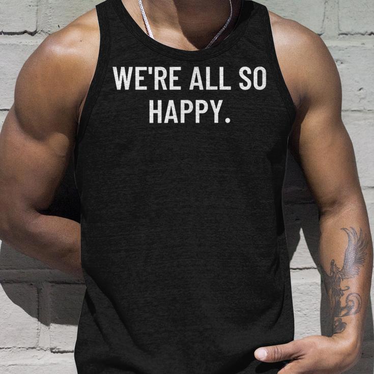 Wir Sind Alle So Glücklich Tank Top Geschenke für Ihn