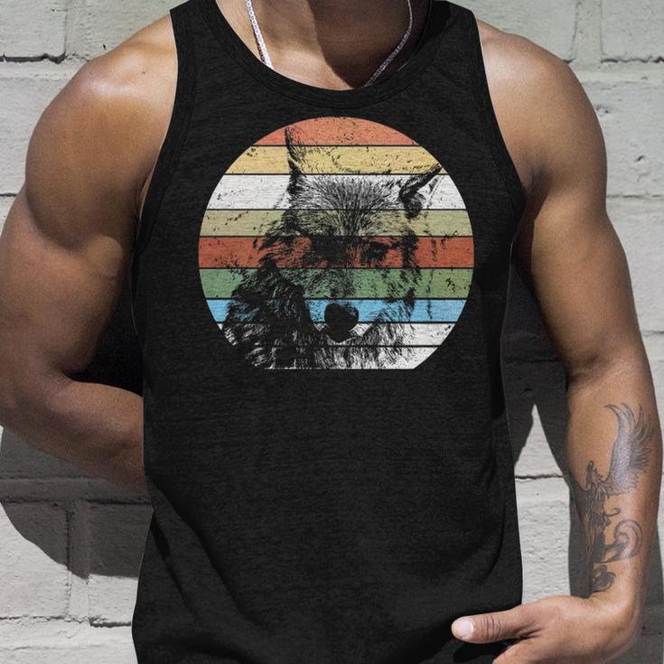 Wolf 70S Eighties Style Lover Birthday Tank Top Gifts for Him