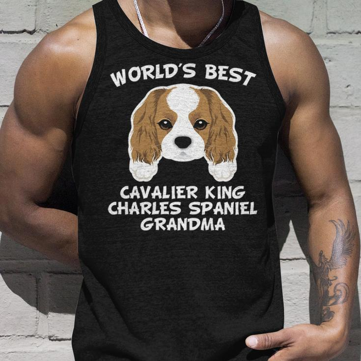 World's Best Cavalier King Charles Spaniel Grandma Tank Top Gifts for Him