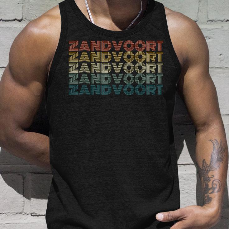 Zandvoort Aan Zee Netherlandsintage Retro Holiday Tank Top Geschenke für Ihn