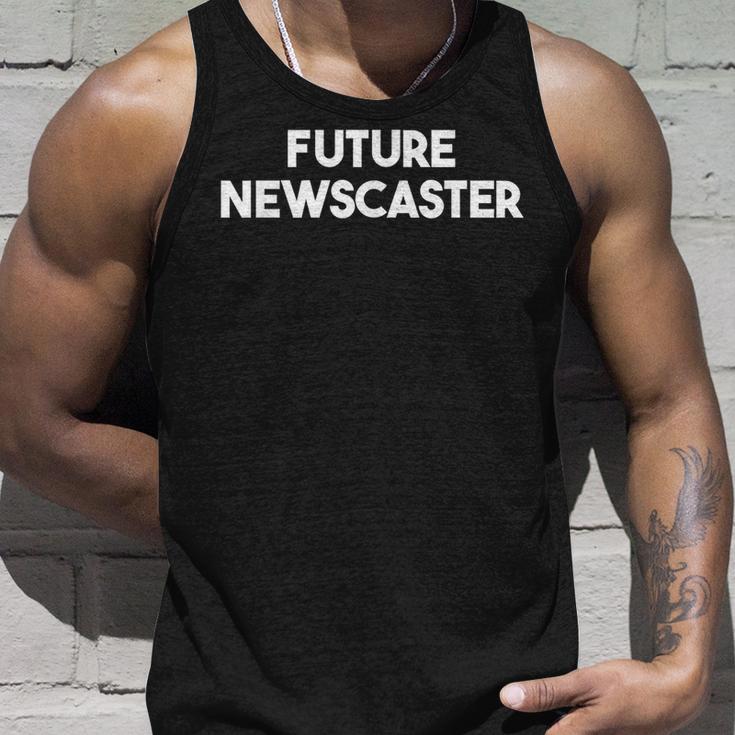 Zukünftiger Nachrichtensprecher Tank Top Geschenke für Ihn