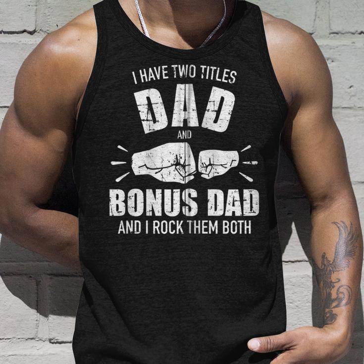 Zwei Titelater Und Bonus Papa Und Rocke Sie Beide Fäuste Kapuzenjacke Tank Top Geschenke für Ihn