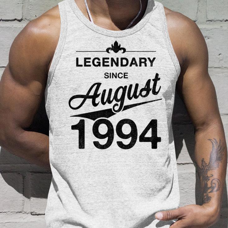 30 Geburtstag 30 Jahre Alt Legendär Seit August 1994 Tank Top Geschenke für Ihn