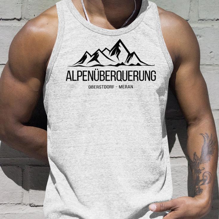 Alpenüberquung Oberstdorf Meran E5 Idea Tank Top Geschenke für Ihn