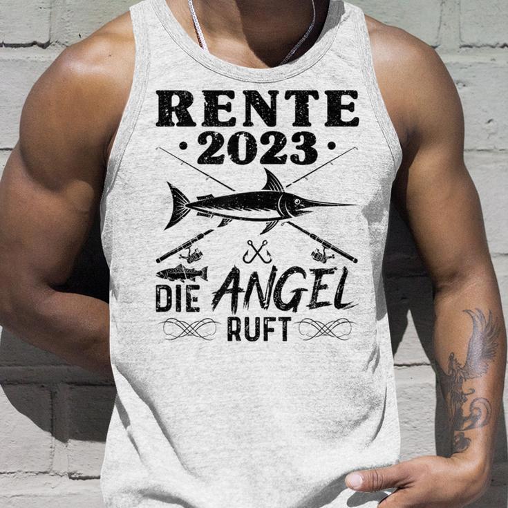 Angler Opa Papa Angeln Ruhestand Rente Tank Top Geschenke für Ihn