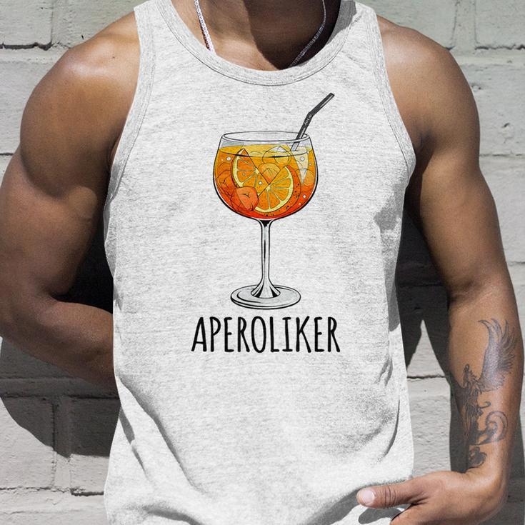 Aperoliker Team Spritz Fan Team Aperoliker Gray Tank Top Geschenke für Ihn