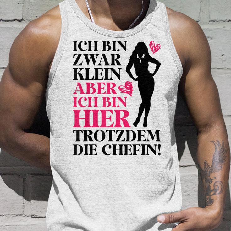 Beste Chefin Hier Tank Top Geschenke für Ihn